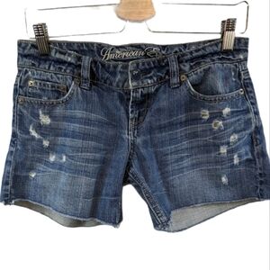 AEO Cutoff Distressed Shorts Sz 4